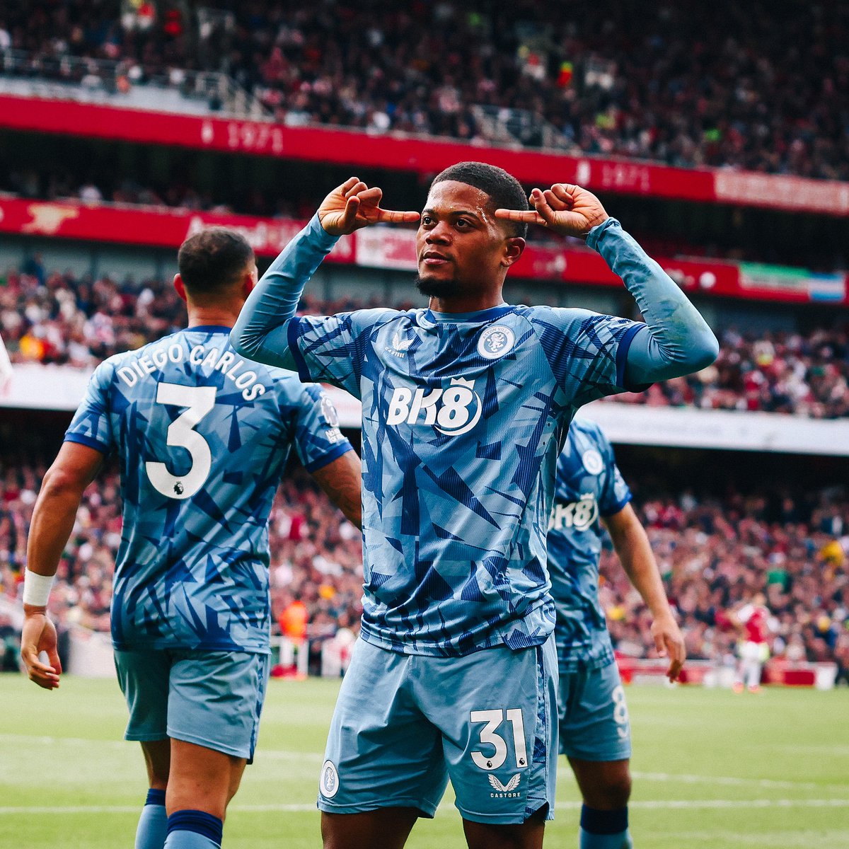 To be fair, I think the celebrations for Leon Bailey’s might be even better. That’s an away end for the ages from Villa.