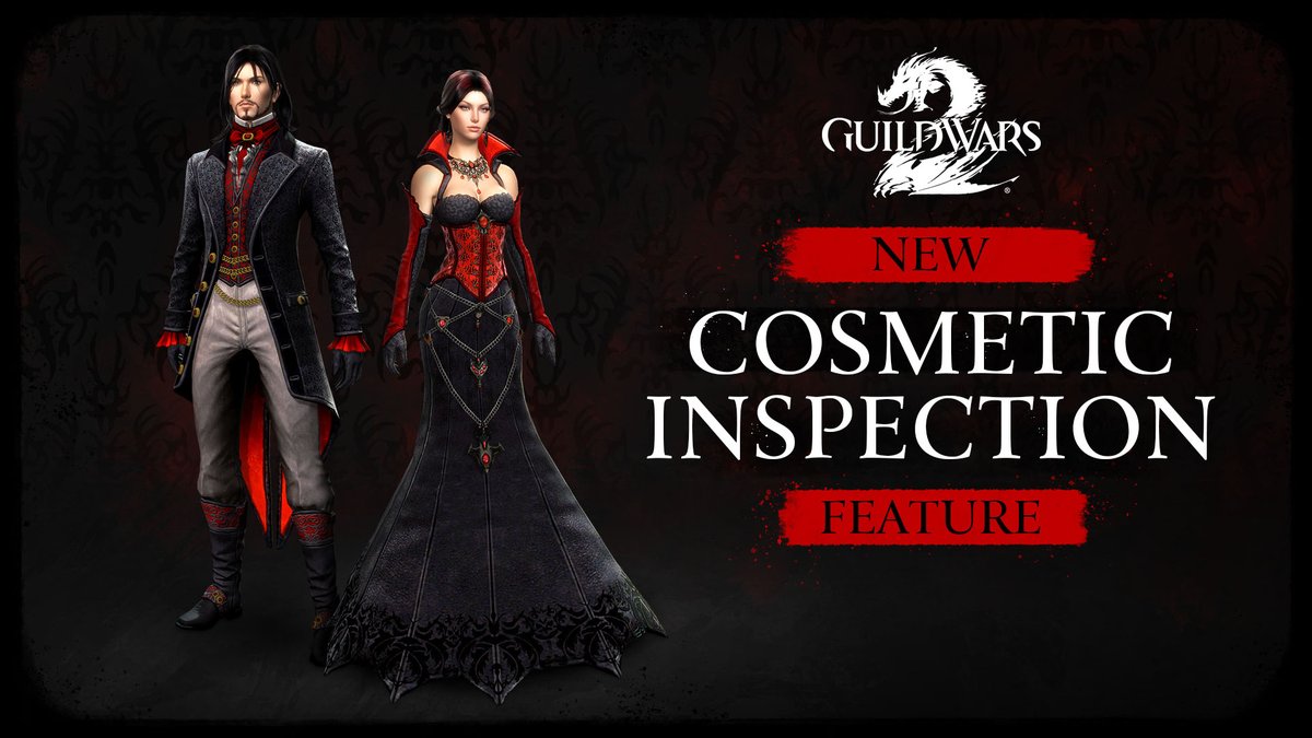 Slay the #FashionWars runway, with the new Cosmetic Inspect feature coming to #GuildWars2 on April 16! Leave no crumbs, and read all about it on our blog: