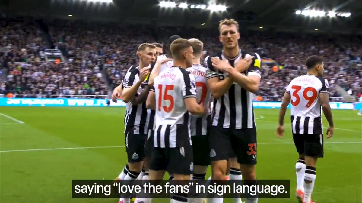 The power of football ❤️ Newcastle United’s Unsilence The Crowd campaign alongside RNID made these young fans’ dreams come true during their win over Tottenham 🙌