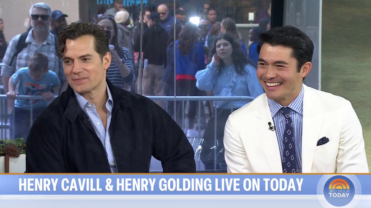 Actors Henry Cavill and Henry Golding stop by to discuss their new spy action film, “The Ministry of #UngentlemanlyWarfare," The Ministry Of Ungentlemanly Warfare which follows a top-secret combat unit that uses unconventional means to battle Nazis during World War II.
