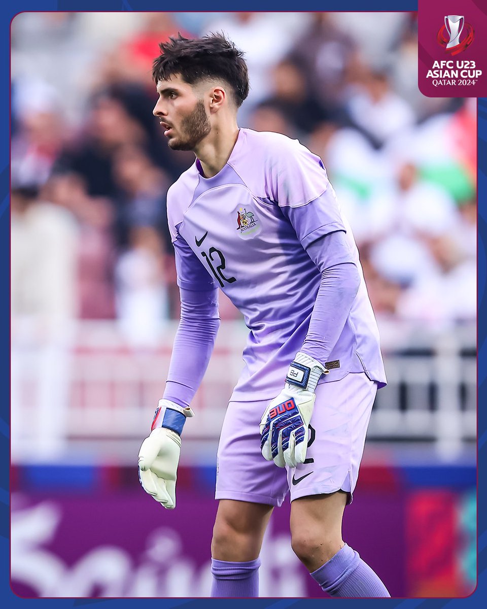 🧱 Patrick Beach stands tall! #AFCU23 | #AUSvJOR