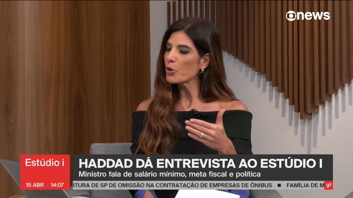Haddad confirma meta fiscal zero e salário mínimo de R$ 1.502 para 2025. ➡ Assista ao Estúdio i com Andréia Sadi: #Estúdioi #GloboNews