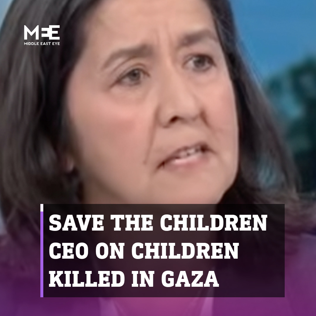 “More children have been killed by Israel in Gaza than have been killed in all armed conflicts globally, every year, over the past four years.” —Save the Children President and CEO, Janti Soeripto Read that again.