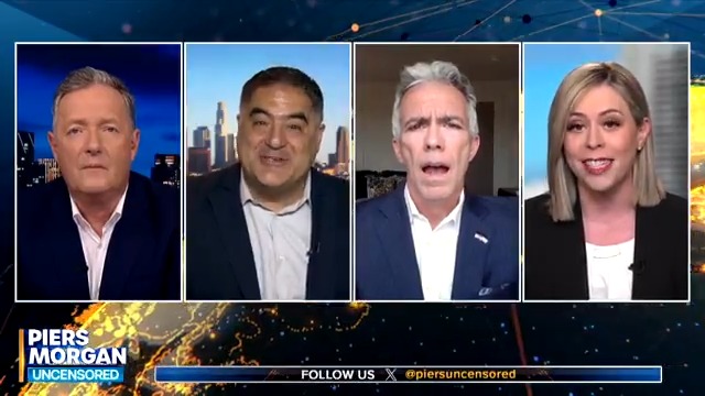 "That's the most preposterous thing I have ever heard in my life!" Piers Morgan's latest debate on Iran's attack on Israel with Cenk Uygur, Emily Schrader and Joe Walsh is now live 👇 📺 Cenk Uygur | Emily Schrader - אמילי שריידר امیلی شریدر | Piers Morgan | Joe Walsh