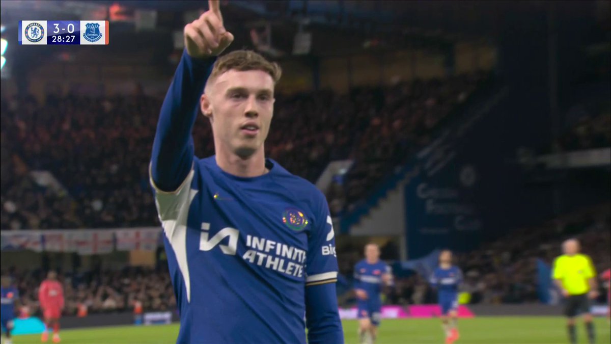 WHAT HAS JUST HAPPENED?! 🤯 29 minutes played and Cole Palmer has a HAT-TRICK! 🔥