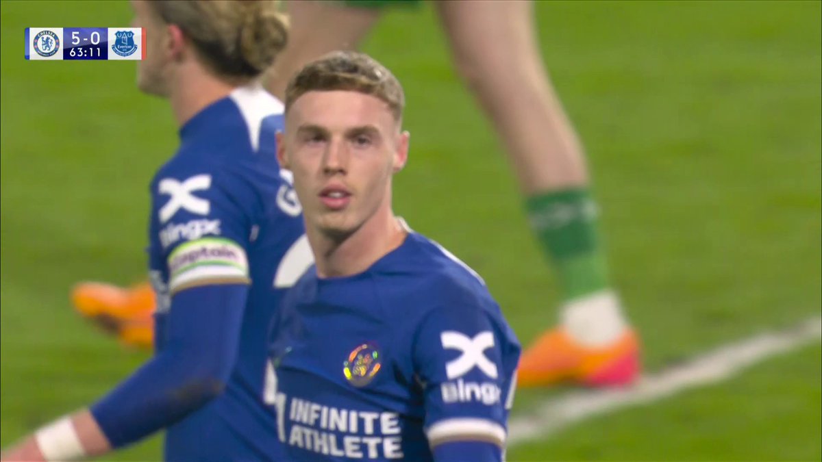 Nicolas Jackson absolutely furious Cole Palmer scores this penalty.