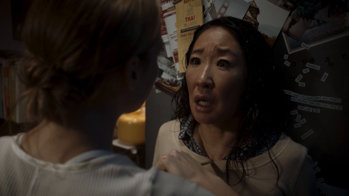 Villaneves, let's ride. Killing Eve is now on Netflix.