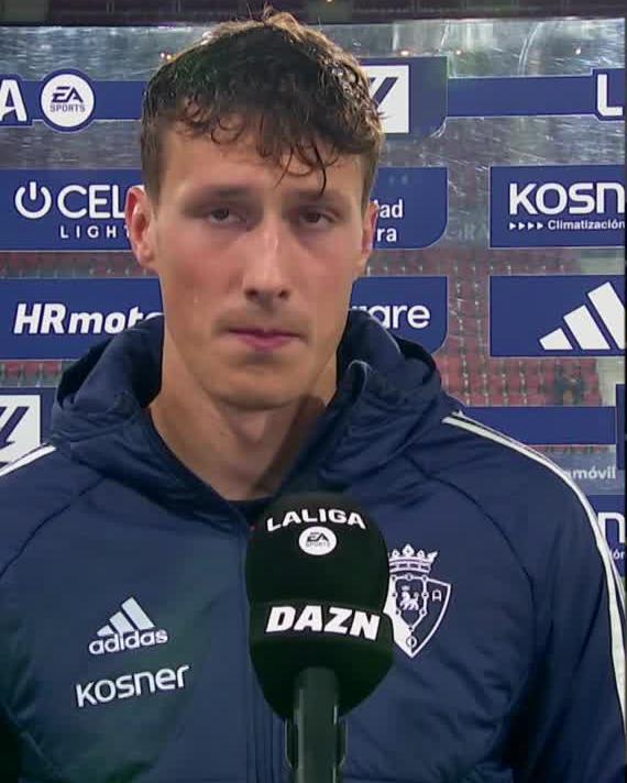 "Es humano, no se le puede reprochar nada" Jorge Herrando muestra su apoyo a Ante Budimir en el micro de Sandra Díaz Arcas en DAZN 🗣️ #LALIGAenDAZN ⚽️