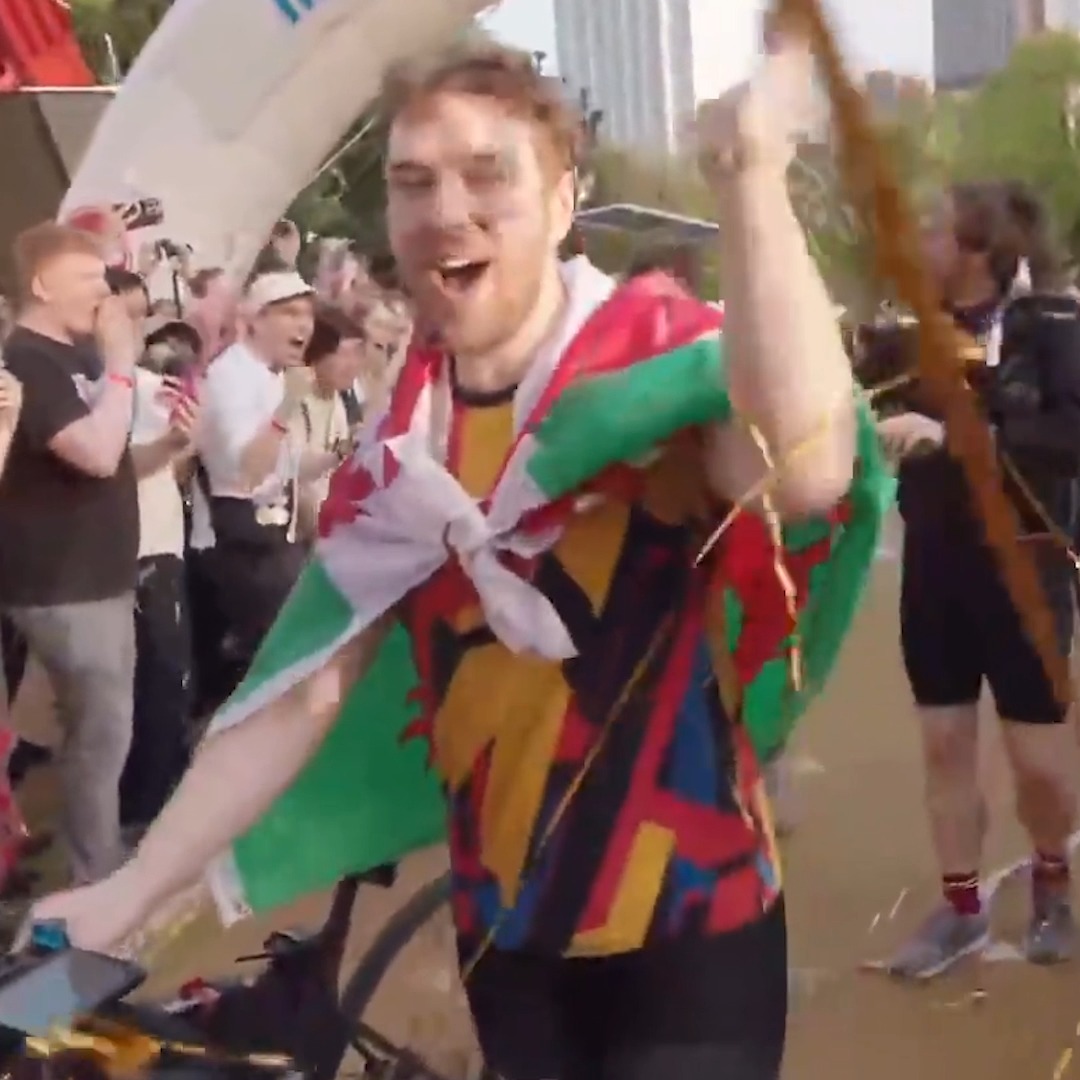 Huge congratulations to Connor and his community for raising over $1 million for the HOLDING NAME TO PREVENT ABUSE during his 3rd Cycleathon across Japan.