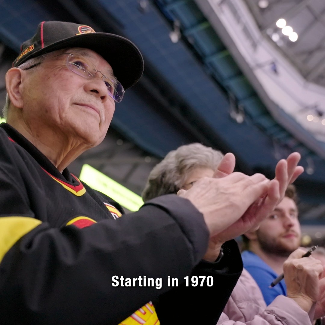 “This is home to me. When I come to the game, I’m at home watching my favourite team.” Every seat has a story. Get to know #Canucks Season Ticket Member, Gordon, who has been watching Canucks since the beginning. #MakeMoreMemoriesLive Ticketmaster | #Canucks