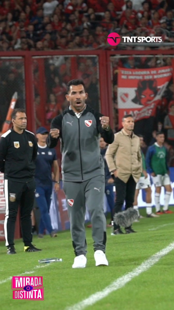 Tevez lo gritó como cualquiera de nosotros Sigamos así, #Independiente 🔥