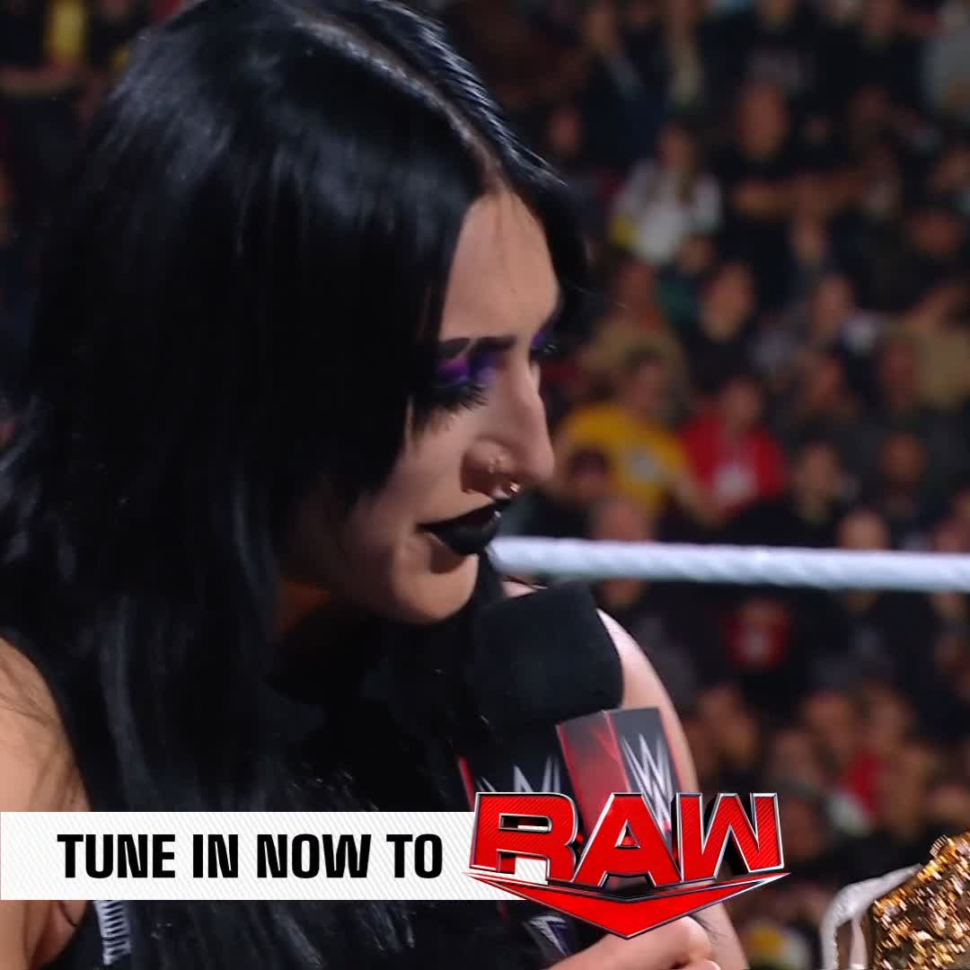 💔💔💔💔💔 RheaRipley_WWE has just vacated the Women's World Championship on #WWERaw due to injury.