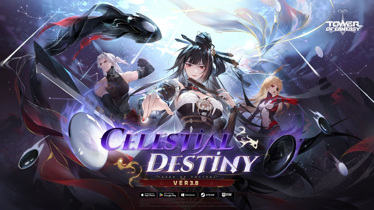 #TowerofFantasy ⚔ Celestial Destiny As the story continues to unfold, the past and the future are intertwined, with everything having been Celestial Destiny. Is Shirli the culprit behind the unusual silence and threat? #Apr30
