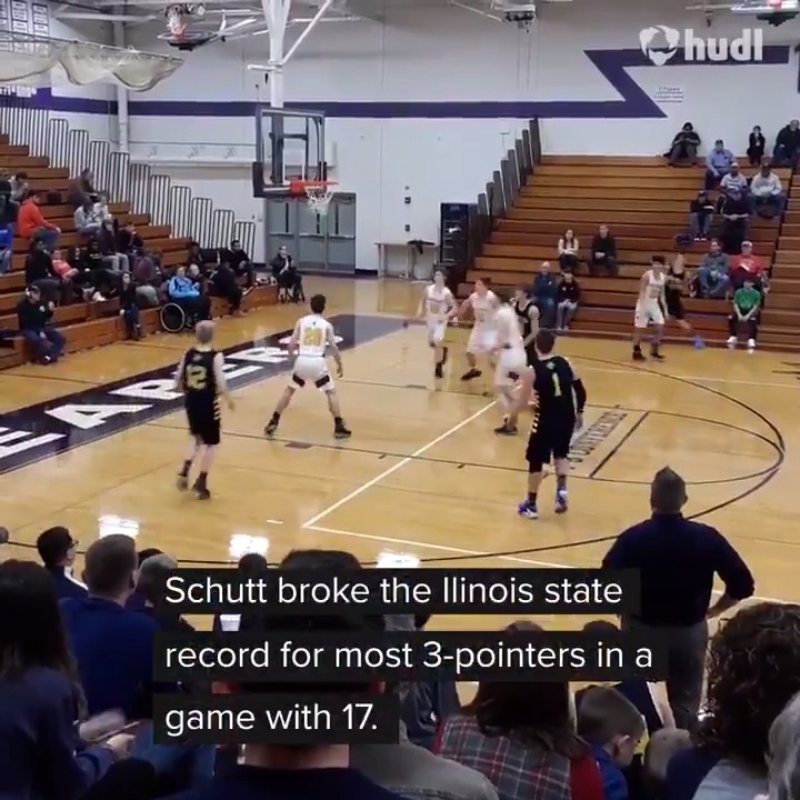 Duke Transfer and prior Illinois 2022 SG target Jaden Schutt had the single-game IHSA record for 3 pt baskets….. hit (17) treys in 2019 scoring 51 pts…… Gotta think Brad will reach out