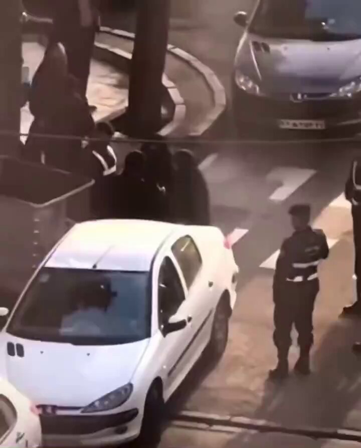 Please Watch With Sound On… A woman is grabbed by the Islamic Republic of Iran's so-called morality police and shoved into the back of one of their notorious vans. The morality police are back on the streets in full force, harassing women and girls, damaging and seizing their property, and "arresting" them violently.