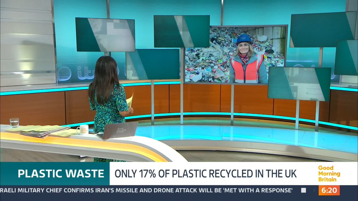 Families in the UK throw away around 60 pieces of plastic packaging every week - that's around 90 billion items a year and recycle just 17% of that plastic waste. Juliet Dunlop reports.