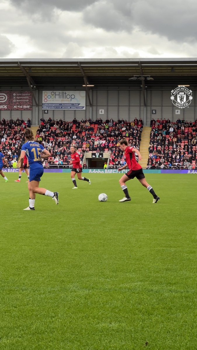 What an incredible assist from @EllaToone99 💪🔥 #MUWomen || #WomensFACup