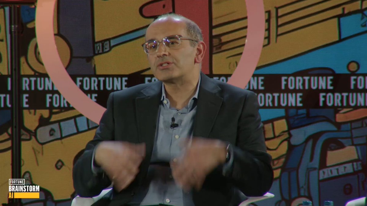 "One of the most exciting things that AI can do for humanity is advancing our ability to create new technologies.” At #FortuneAI, our VP of Research Zoubin Ghahramani explained how AI models could accelerate scientific discovery.