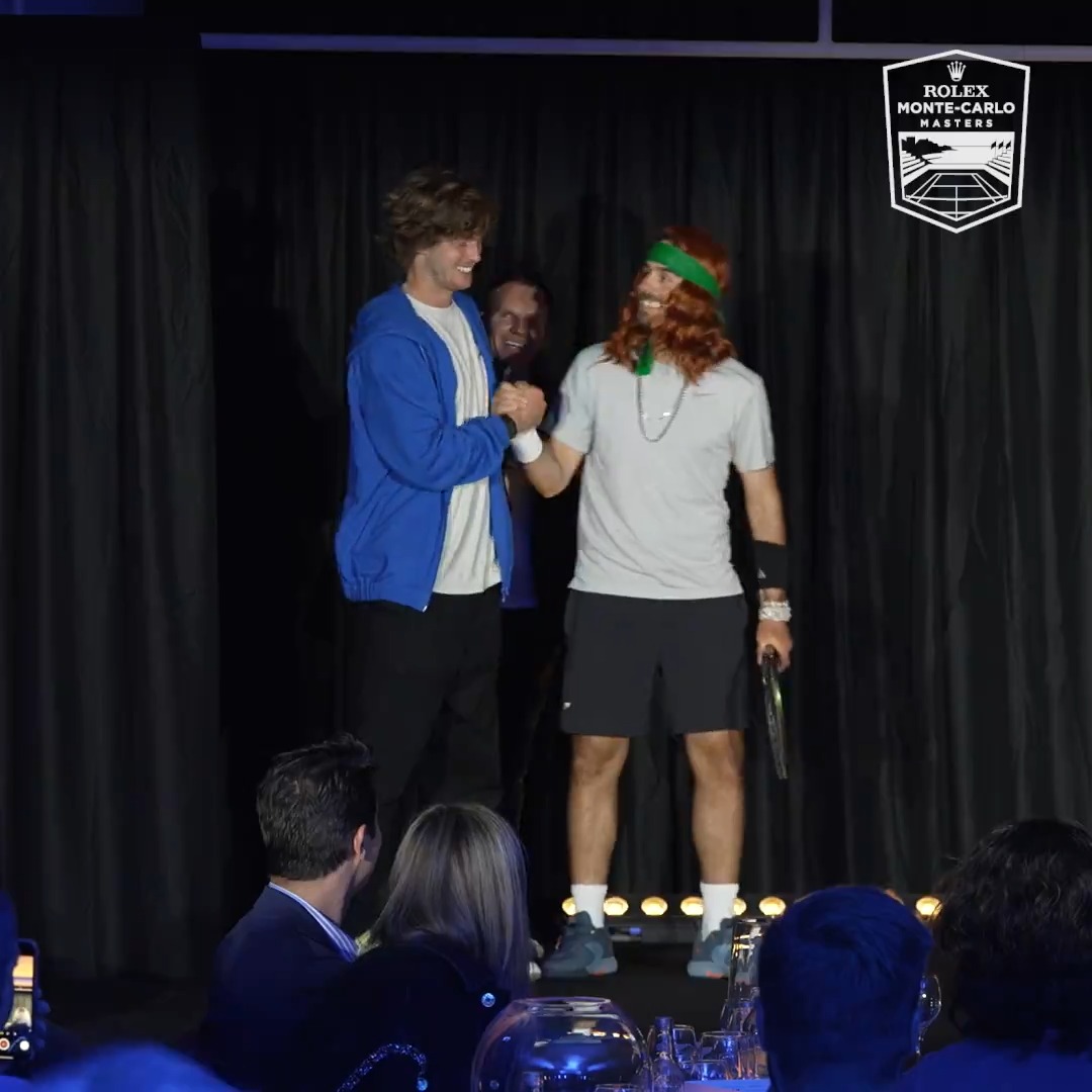 When Andrey Rublev met...Andrey Rublev 👀 Andrey Rublev