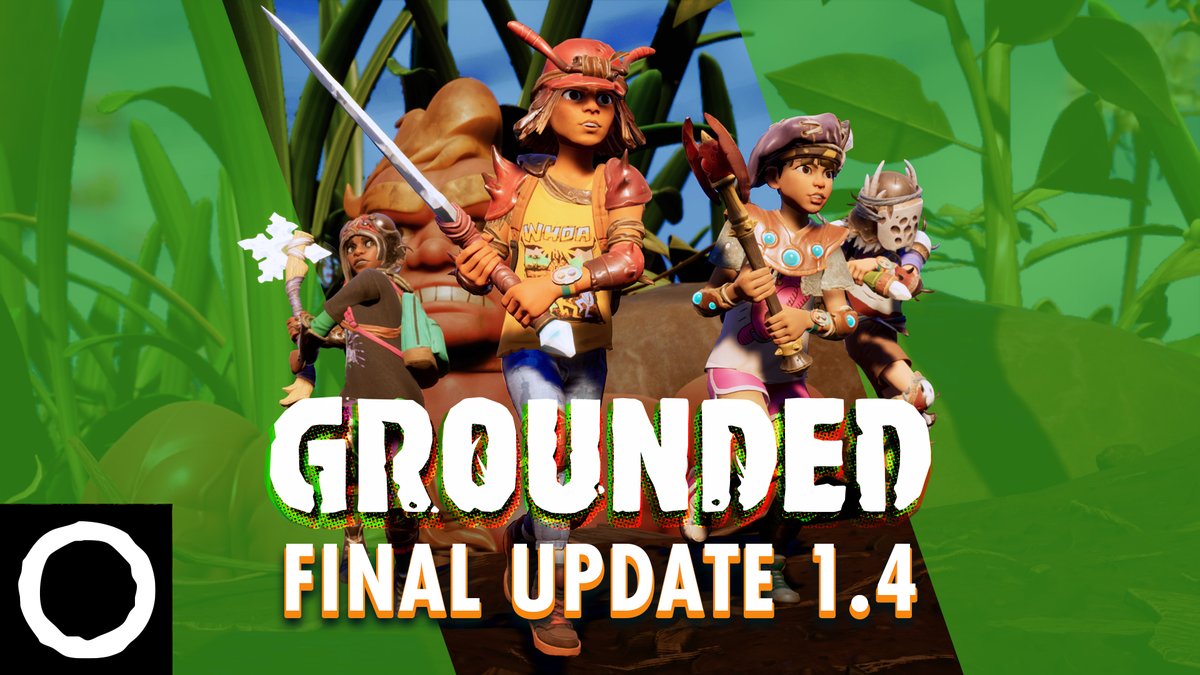 It's time to get FULLY YOKED! The ultimate Grounded experience is bursting at the seams with new content and features. Check out our developer vlog to see what's in our final update! 1.4.0 includes: 👑 Ant Queens 🎮 New Game+ mode 🧬 Infused Creatures ⚔️ New Gear AND MORE! ✨