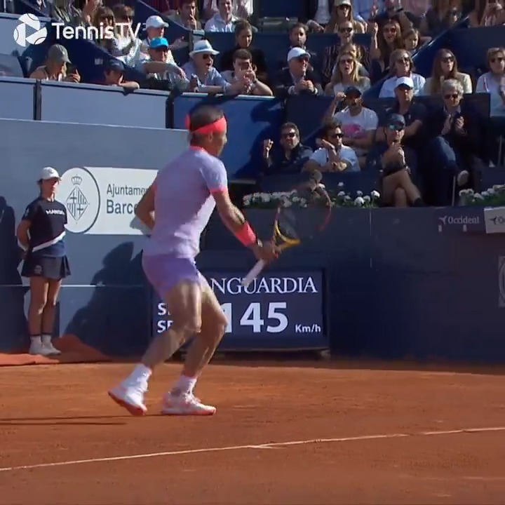 Rafa is BACK!!! 😱 Rafa Nadal Barcelona Open Banc Sabadell #BCNOpenBS