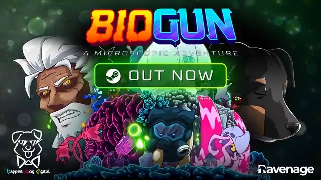 📣 BioGun is now LIVE! 📣 🦠 Dooper Virus, beware! The savior of our canine friends has entered the chat! 🎨 Hand-drawn microscopic world 🧬 A fusion of science and humor 🎮 Fully loaded #metroidvania experience Get BioGun TODAY: