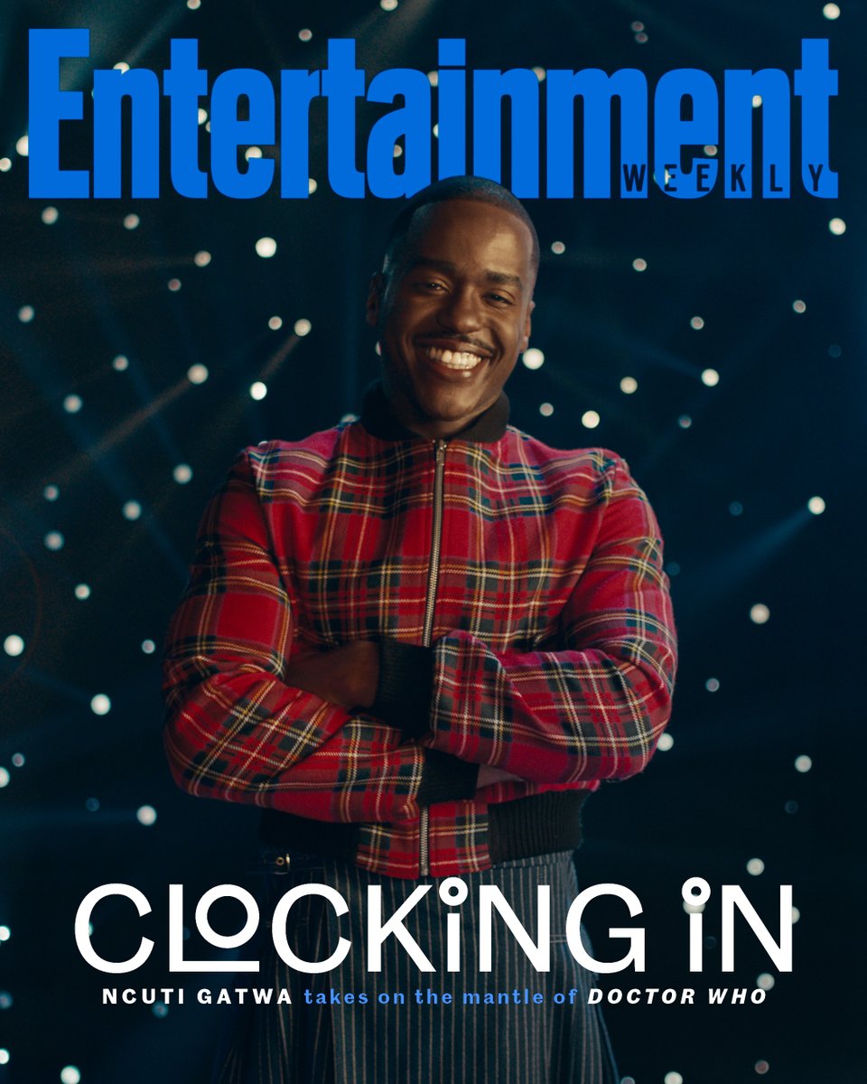 A new (re)generation begins! #DoctorWho star Ncuti Gatwa takes us inside the 60-year-old franchise’s new era as he takes control of the TARDIS in our latest cover story. Story by Devan Coggan