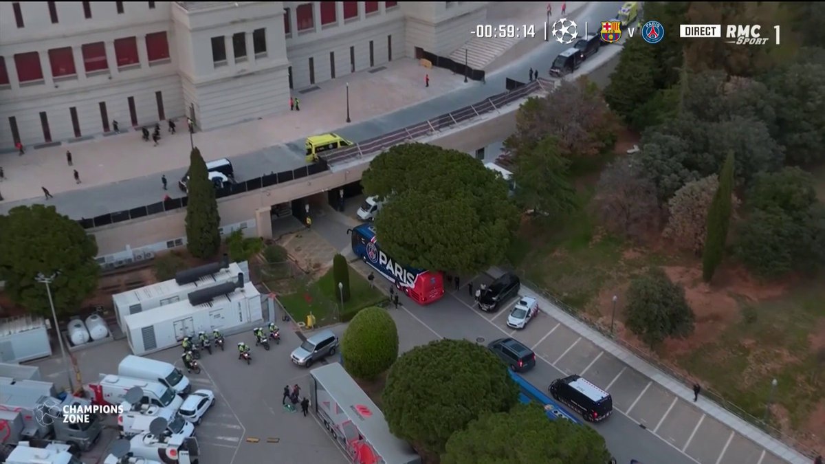 🚨 LA SOIREE COMMENCE MAINTENANT ! 🔥🍿 Barcelone-Paris, acte 2, c'est dans moins d'une heure. 📺 Rejoignez-nous dès maintenant sur RMC Sport 1 pour vivre cette folle soirée.