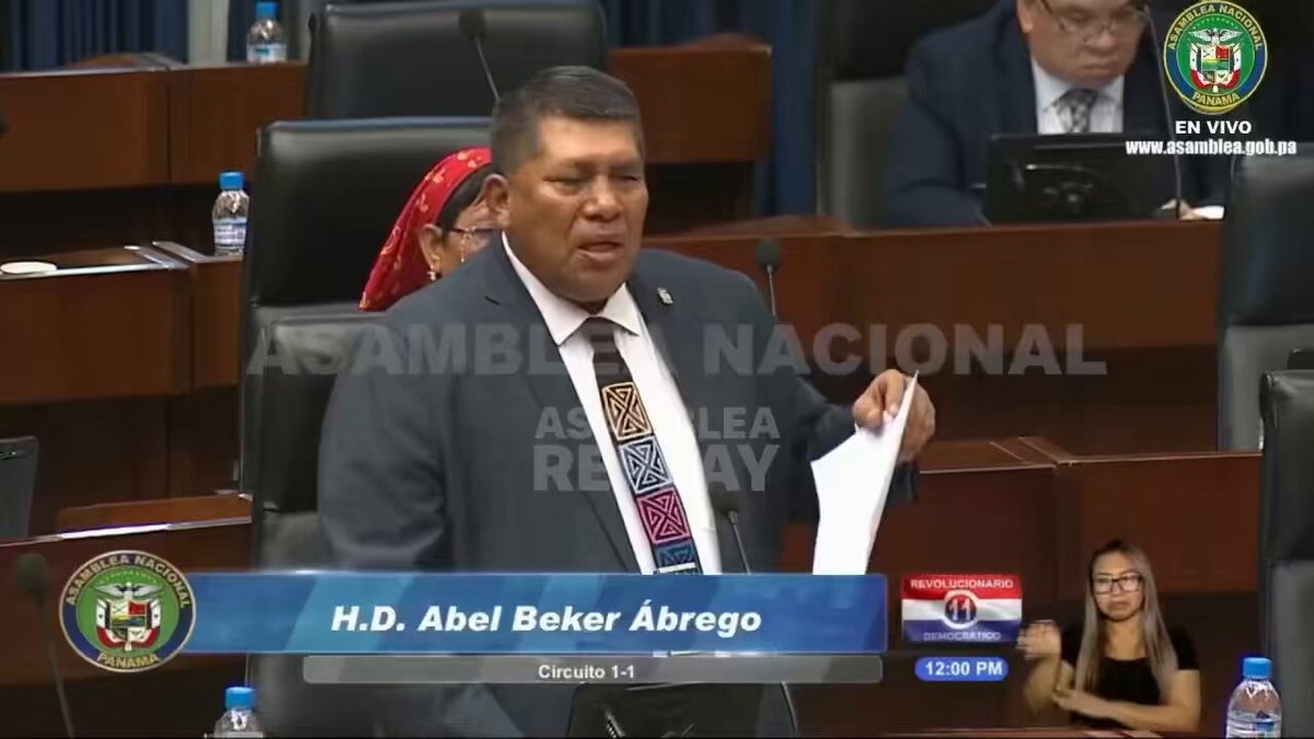 El diputado Becker de Bocas del Toro, dice que ya cabrea que los critiquen. Escuchen.