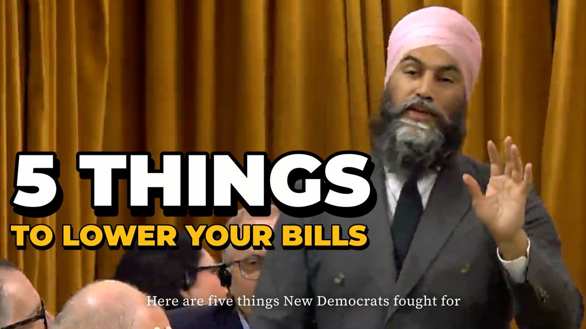 Canadians are struggling. Pierre Poilievre is fighting to make his rich friends richer. Justin Trudeau had 9 years - but only acts when we force him to. We’re not going to stop. We’re taking on corporate greed and fighting to lower your bills.