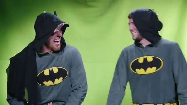 #QualityTime with George and Trent: Batman edition 🦇