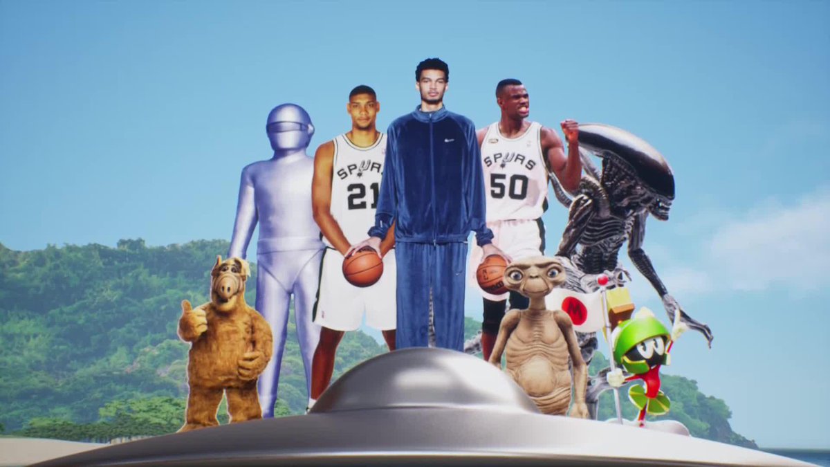 Summertime for the San Antonio Spurs ☀️🎣 They've officially Gone' Fishin'