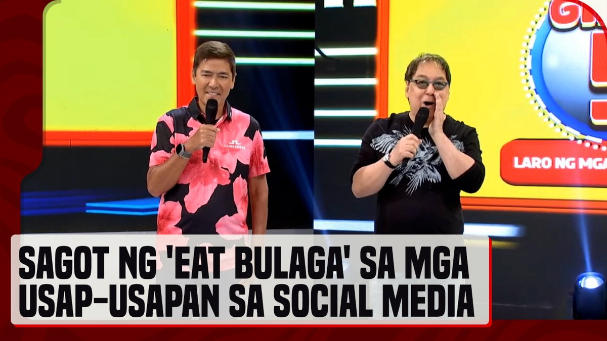 Pinasinungalingan ng mga Dabarkads ang mga kumakalat na ulat sa social media na magsasara na ang longest-running noontime show sa bansa na "Eat Bulaga!" dahil nalulugi umano ito. #News5