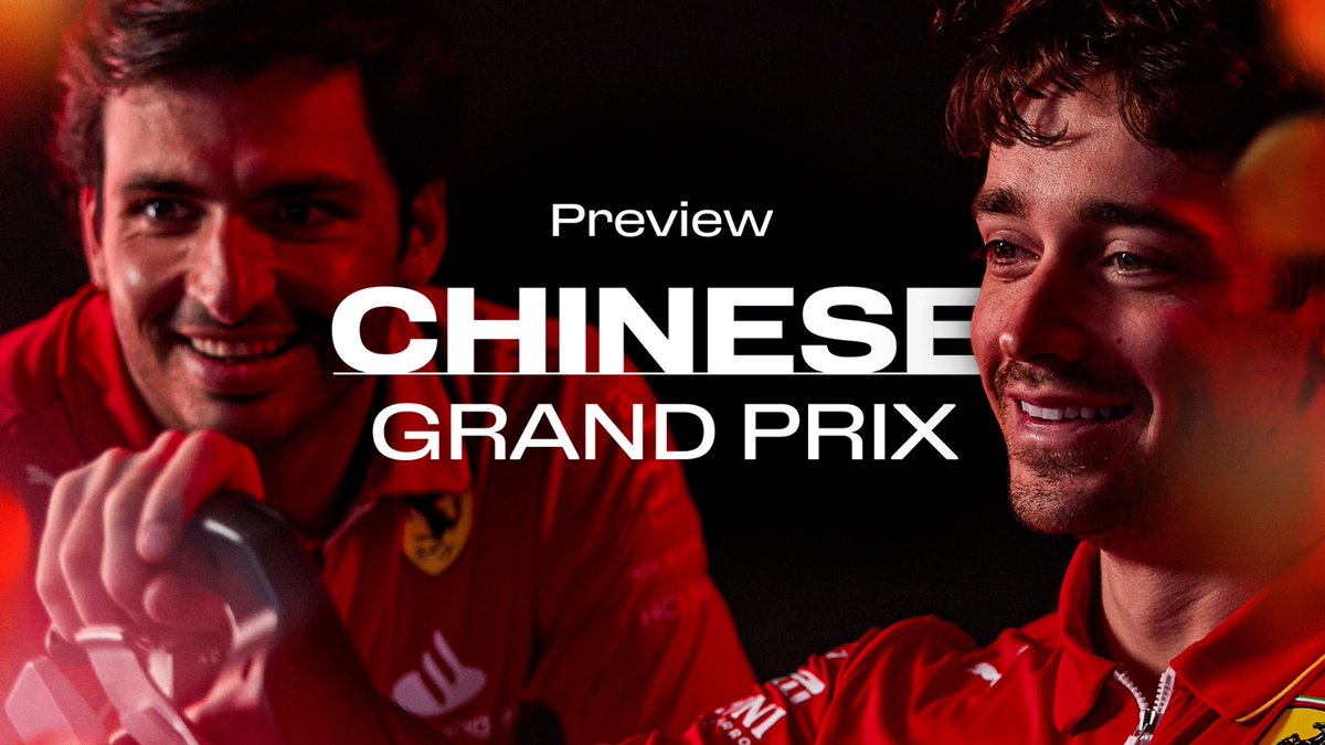 “You’re a wide man.” 😂 Charles Leclerc and @CarlosSainz55 refresh their memories of the Shanghai circuit with our latest preview 🎮 #ChineseGP 🇨🇳 #F1