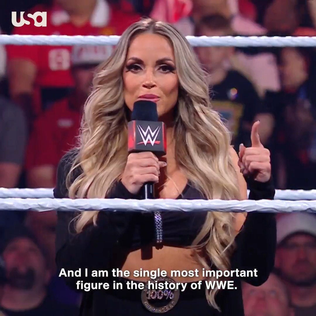 1 year ago, Trish Stratus gave everyone in WWE a reminder of who she is! #WWERaw