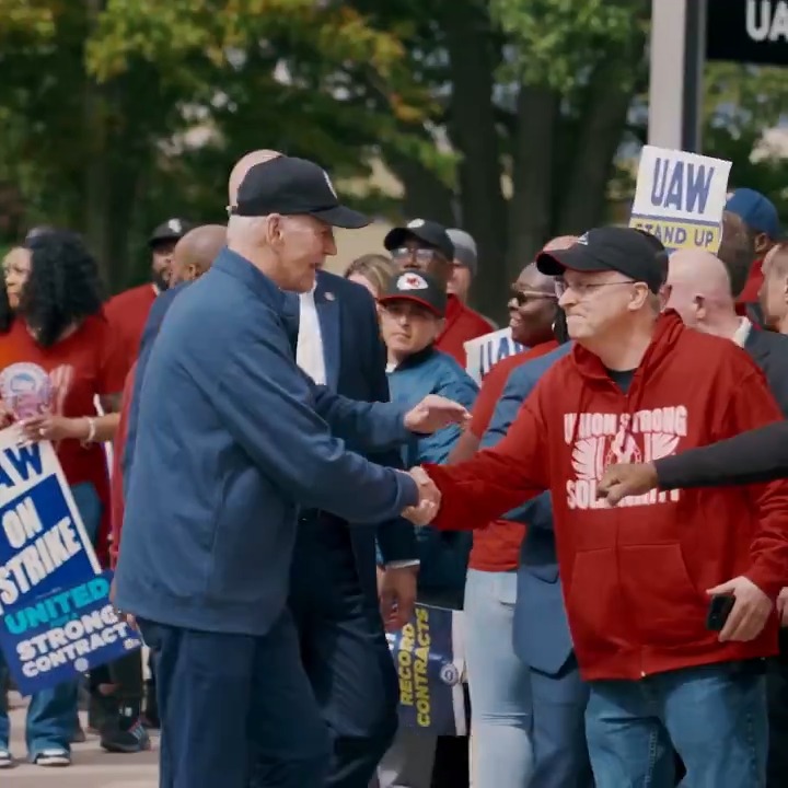 BREAKING: The Biden campaign is releasing this devastating ad highlighting how bad Donald Trump is to labor. Compare this to President Biden who has been the most pro-worker President in American history. Retweet to ensure all Americans see this.
