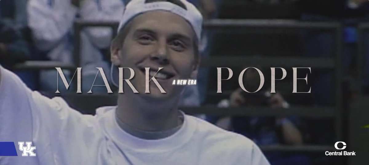 Kentucky Basketball Presents: Mark Pope - A new era.