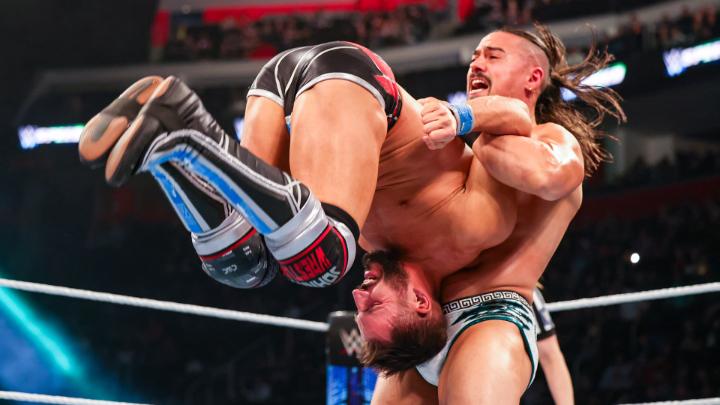 FASTEN YOUR SEATBELT 🚨 #DIY's Johnny Gargano takes on Legado Del Fantasma's Angel Garza on #WWESpeed! Who ya got?!