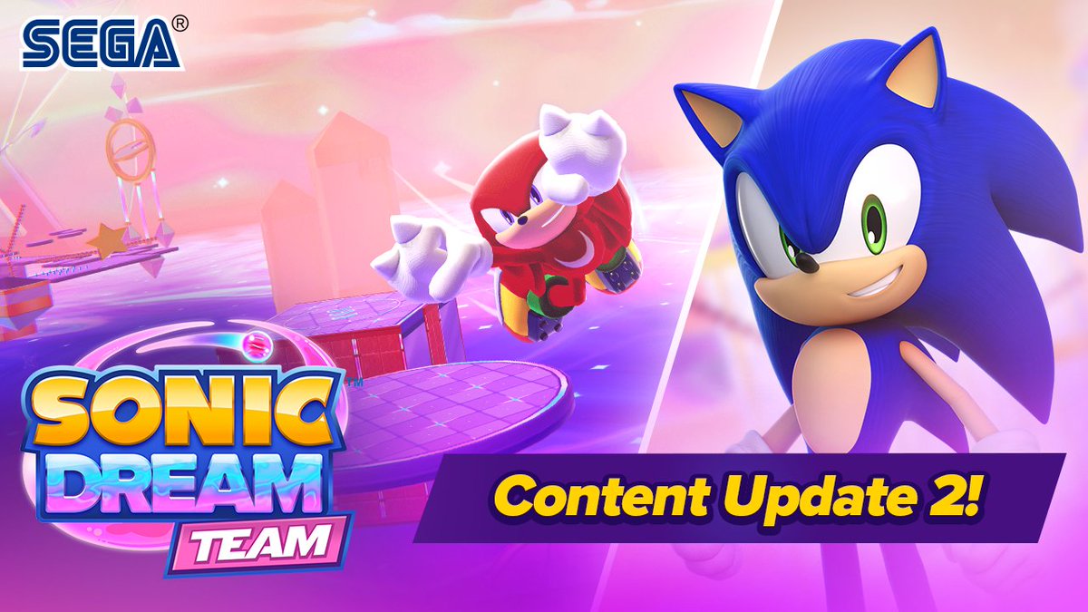 Dare to dream deeper while exploring the new Sweet Dreams Zone in Sonic Dream Team, available later today!