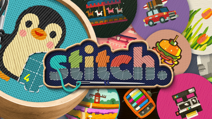 Snuggle up and create your very own embroidery masterpiece with stitch.! Available now on #NintendoSwitch! #IndieWorld 🪡: