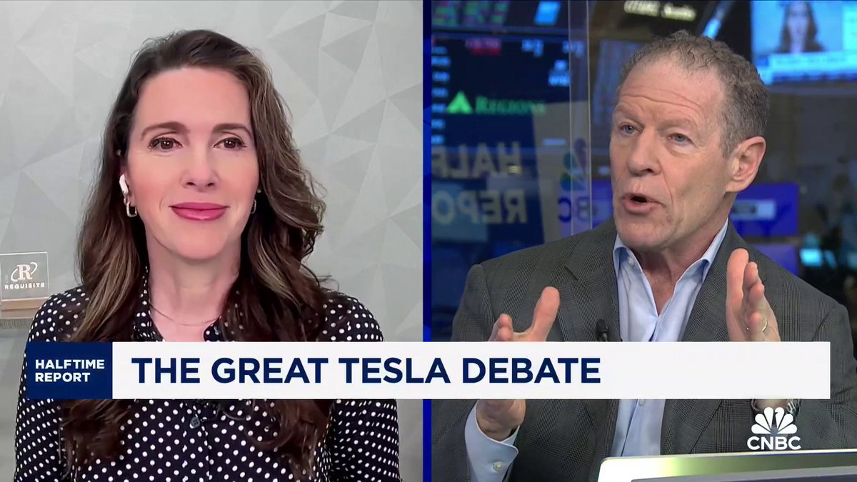 The Great Tesla Debate: Bryn Talkington vs. Steve Weiss Bryn is long the stock, Steve is short the stock. Who's right? $TSLA