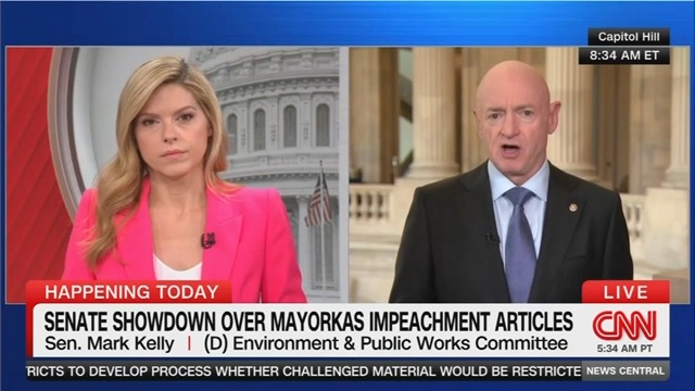BREAKING: Senator Mark Kelly just smashed Donald Trump for destroying the Border Security Legislation that the Border Patrol Union endorsed. Retweet so all Americans know Donald Trump is responsible for any open border incidents.
