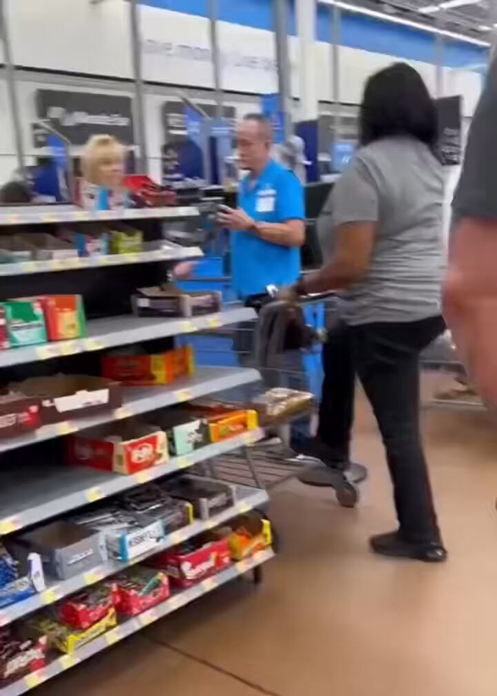 It’s going off at Walmart