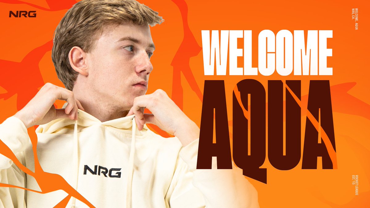 A new wave of NRG Rocket League is here 🌊 Welcome aqua to the #NRGFam!