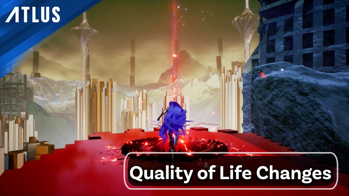 Did you know you can save anywhere in Shin Megami Tensei V: Vengeance? 😌 Make the most of your playthrough with new quality of life features such as fast traveling on Magatsu Rails, auto-battle, and more! Pre-order SMTV: Vengeance now: