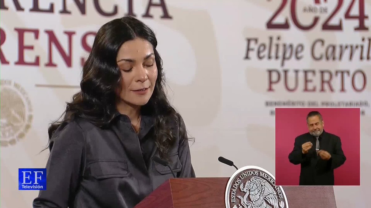 “La supuesta crisis de agua provocada por una supuesta contaminación de un pozo” Es cita textual de lo dicho por la señorita de la voz angustiada Que no hay contaminación ni escasez de agua, dice el obradorato, que todo es una mentira NO OLVIDES! VOTA