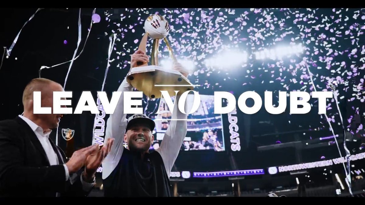 𝐂𝐨𝐦𝐢𝐧𝐠 𝐒𝐨𝐨𝐧 👀🍿 Leave No Doubt: A Northwestern Football Story. A behind the scenes look at the 2023 season, presented by Wintrust.
