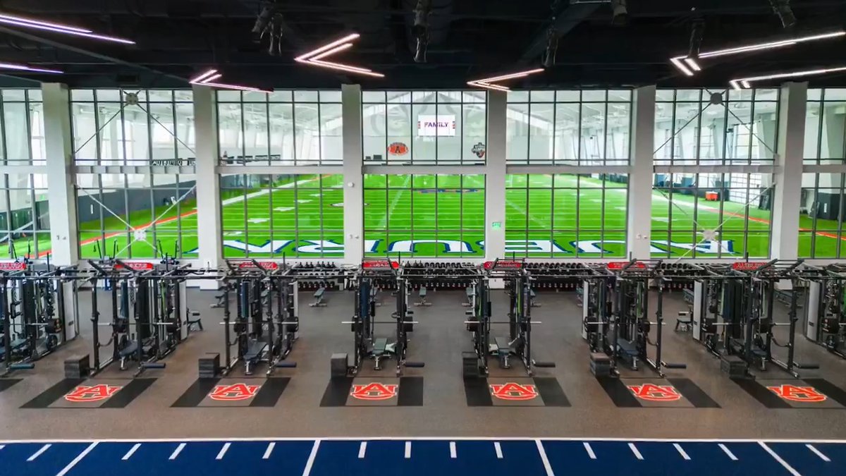 Home of the best facility in college football. #WarEagle🦅