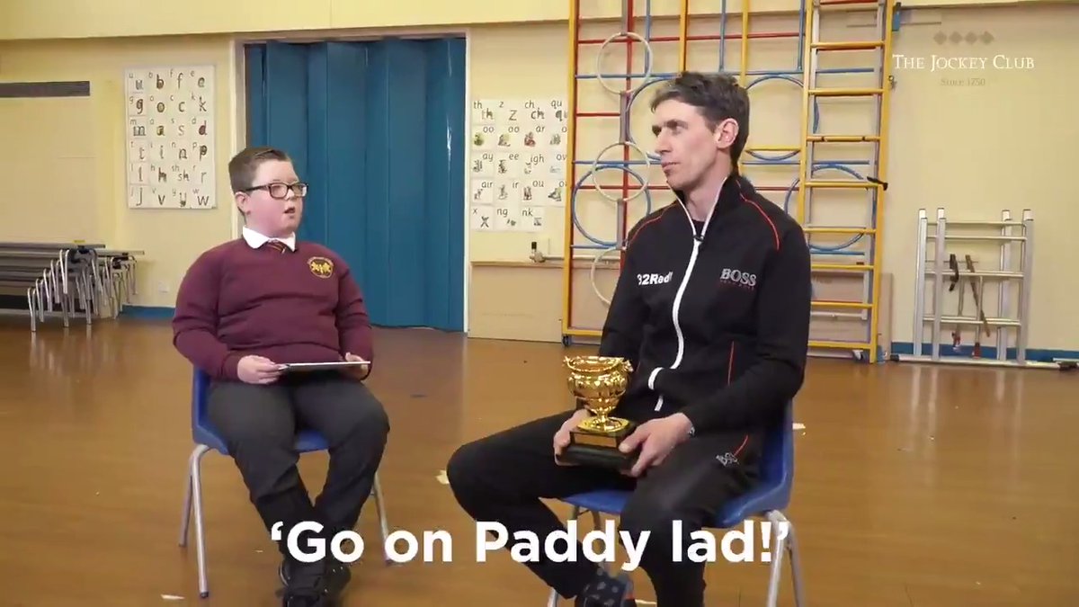 He’s an absolutely brilliant jockey But he’s an even better person If you’ve never seen this, please watch now