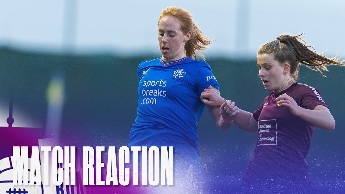 ๐๏ธ Kathy Hill spoke to RangersTV following this evening's match against Hearts.
